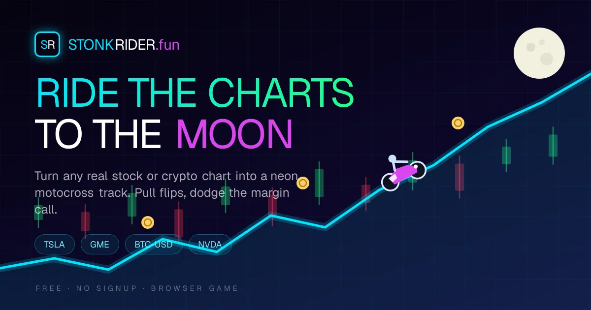 StonkRider.fun — Ride the Charts 🏍📈